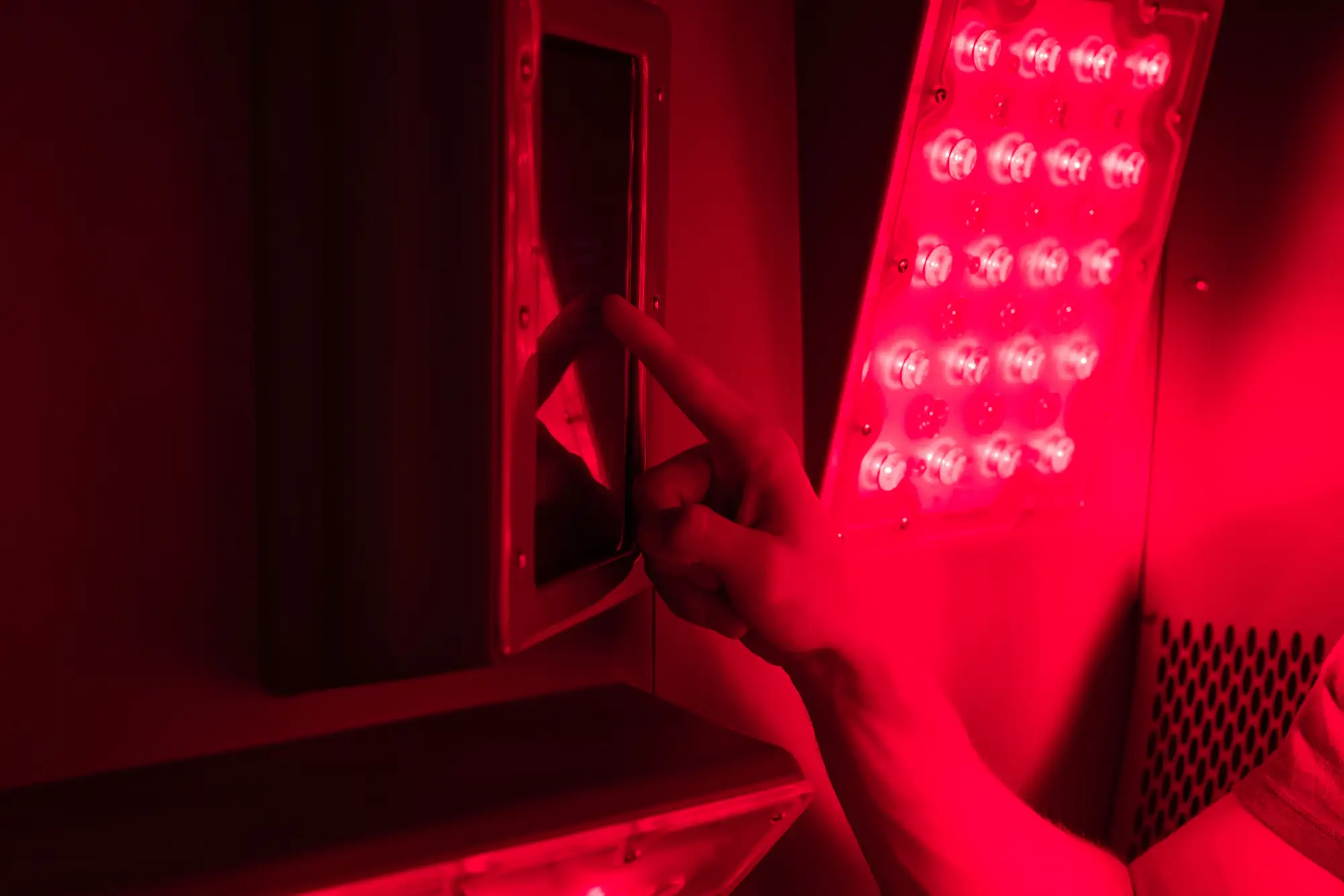 RedZone Sauna - Tecnología Dual de Infrarrojo y Luz Roja